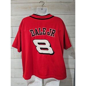 Vintage Winner's Circle NASCAR Dale Earnhardt Jr XL Budweiser button up jersey